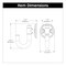 Hickory Hardware Piper Collection Hook 1-1/8 Inch Center to Center Champagne Bronze Finish H077859CBZ - alternate 2